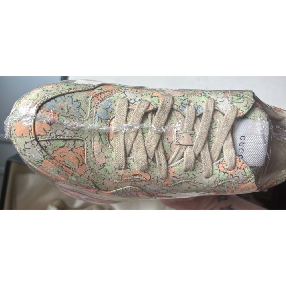 Gucci BlossomShoes Womens Lace up Sneakers Size 6-6.5 Used Dust Bag Box Included - Picture 12 of 15